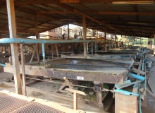 小型淘金摇床,选金摇床洗金设备