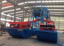 挖沙金的船,挖金船吸金船的区别