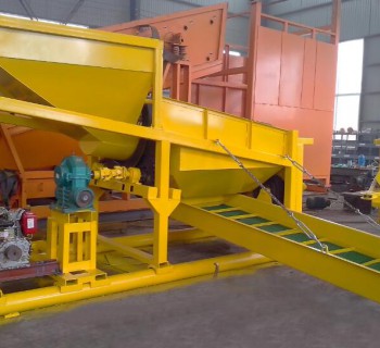 小型移动选金机淘金车